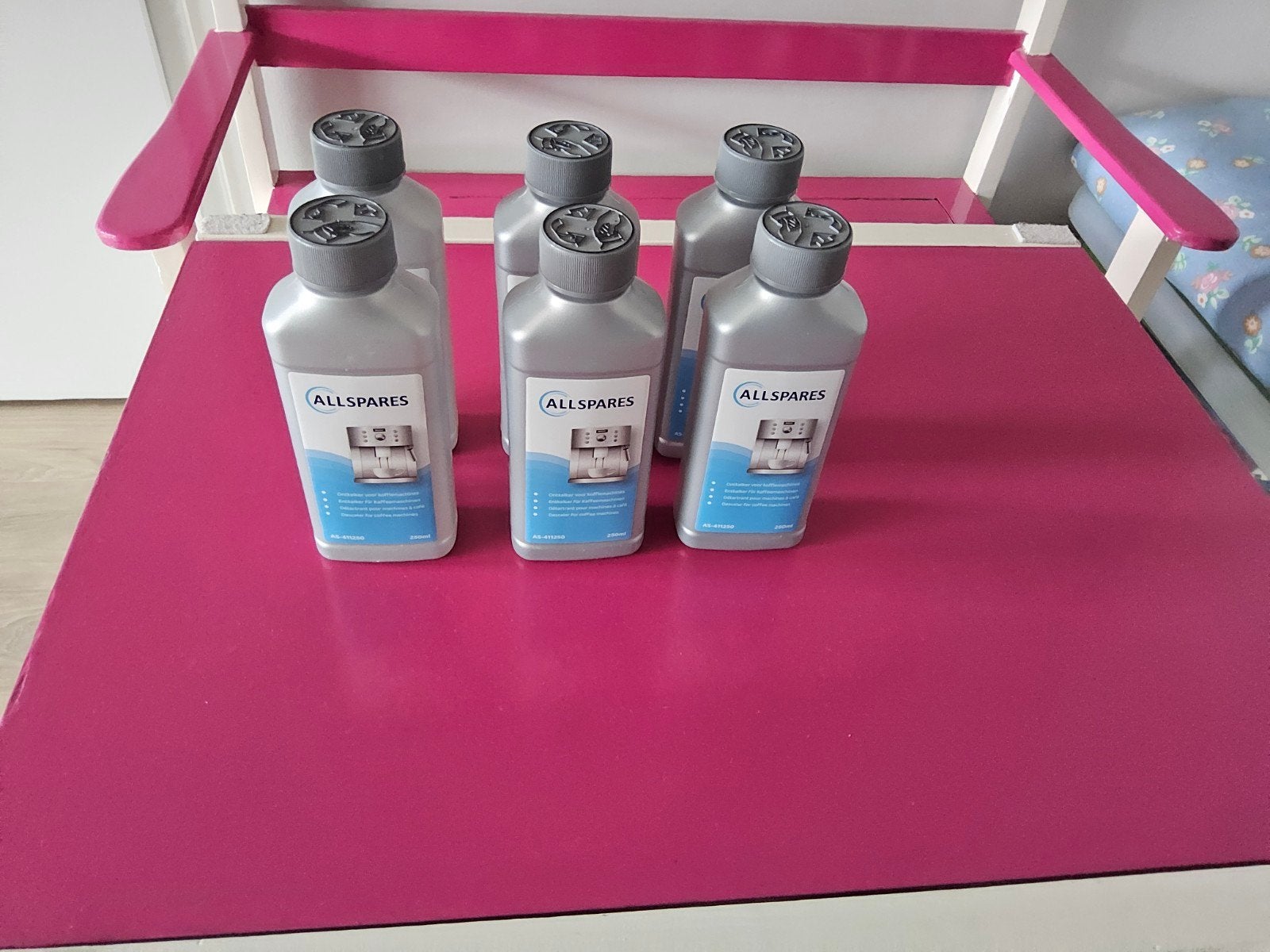 6x ALLSPARES Ontkalker voor Koffiezetapparaten, Ophalen, Nieuw