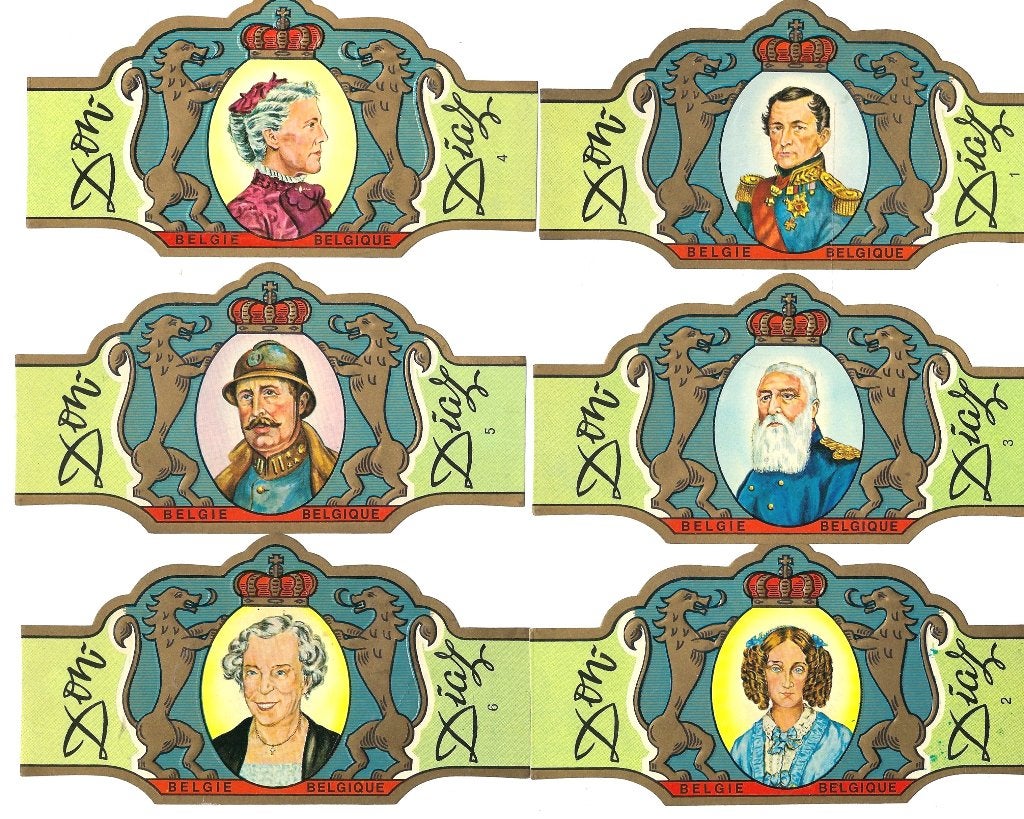 SIGARENBANTJES 20 STUKS BELGIE ., Verzenden, Zo goed als nieuw, Sigarenbandjes