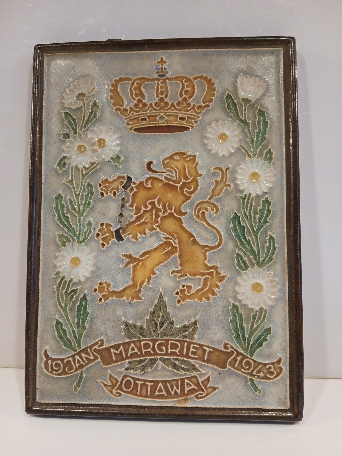 Porceleyne Fles Tegel H.J. Tieman, Ophalen of Verzenden