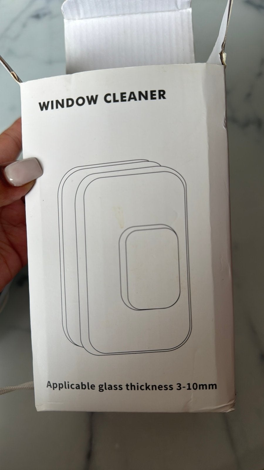 Magnetische window cleaner, Huis en Inrichting, Ophalen, Raamwisser of Trekker