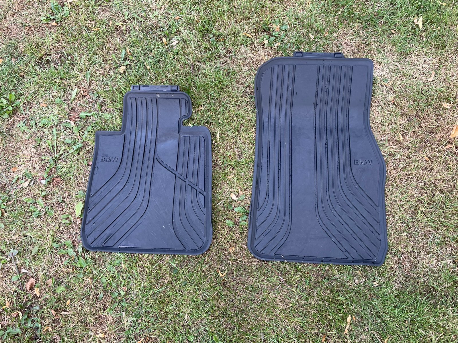Originele rubbermatten BMW als nieuw, Ophalen, -, -, Zo goed als nieuw
