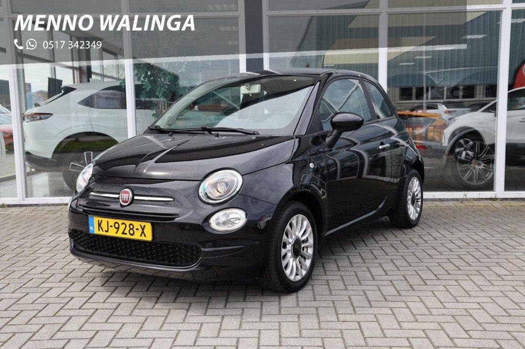Fiat 500 0.9 TwinAir Turbo Popstar|Airco|LMV|Elek. Ramen|, Voorwielaandrijving, Gebruikt, Origineel Nederlands, Bedrijf