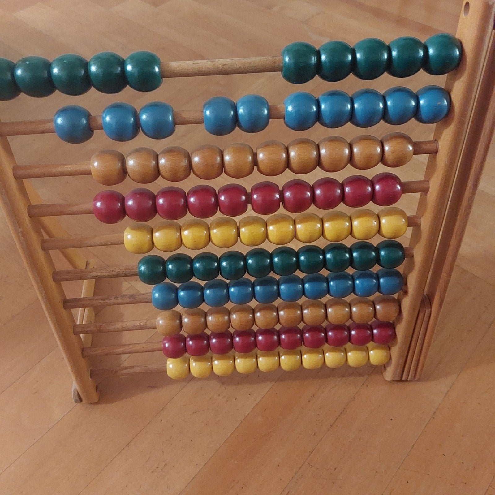 Ikea Houten Telraam & Circus Knikkerbaan met Clowns, Ophalen, Gebruikt, Rekenen