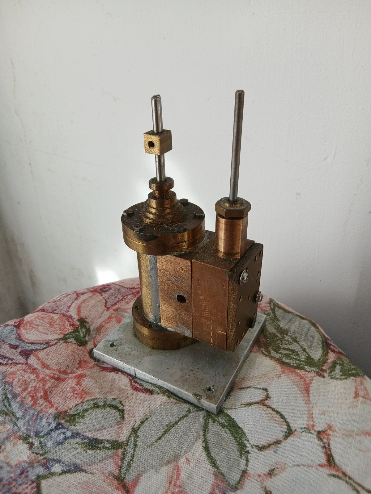 Modelstoom stoommachine cilinderblok, Antiek en Kunst, Ophalen of Verzenden