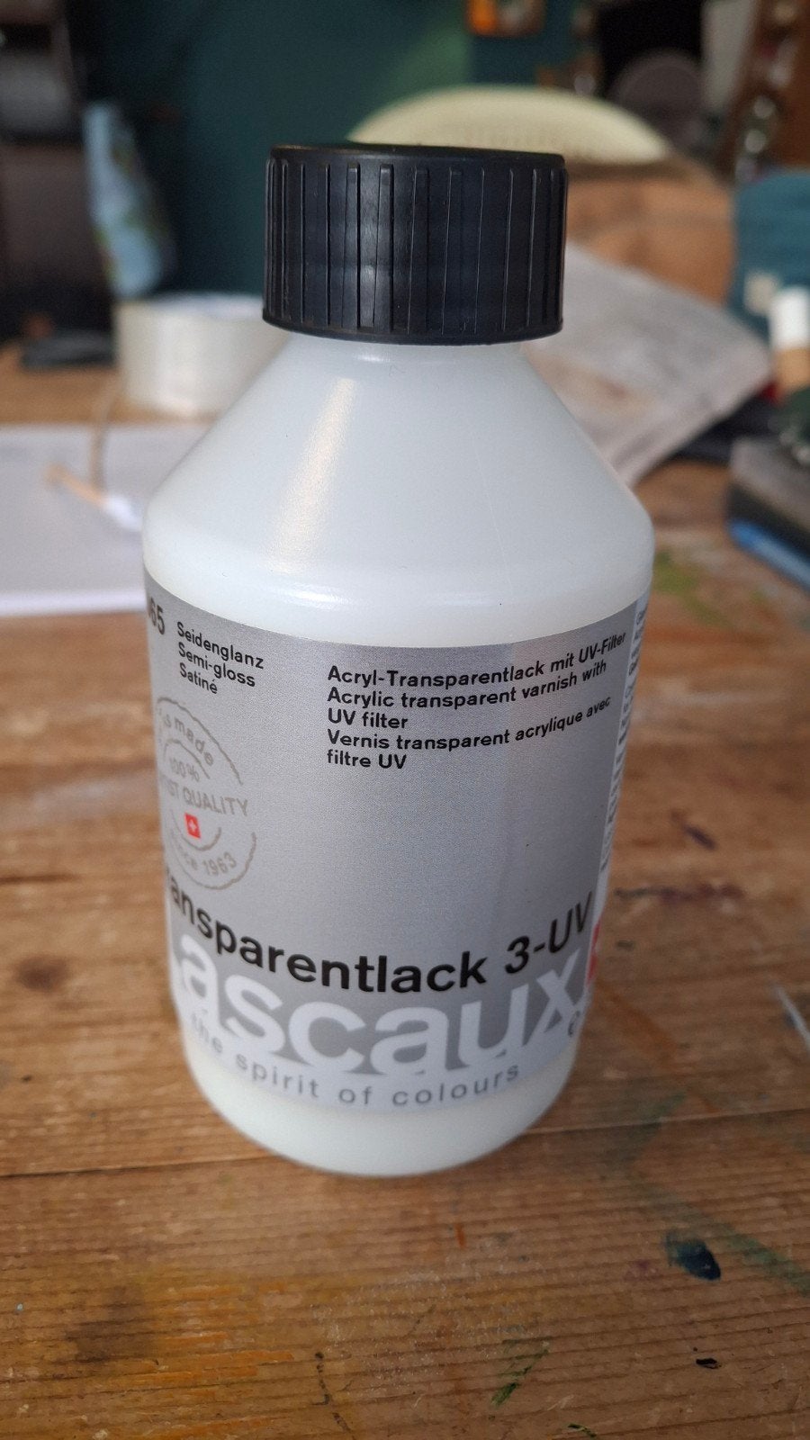 Lasceaux transparantlack vernis lak 3-UV - 240ml over, Ophalen of Verzenden, Zo goed als nieuw