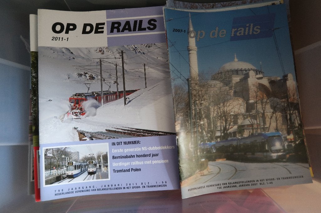 Op de Rails 1959 t/m 2025 Compleet, Ophalen, Gelezen, Diverse auteurs, Trein