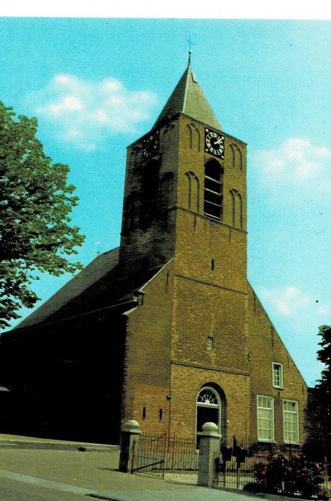 Oud Alblas, Kerk, Ophalen of Verzenden, Ongelopen, Zuid-Holland