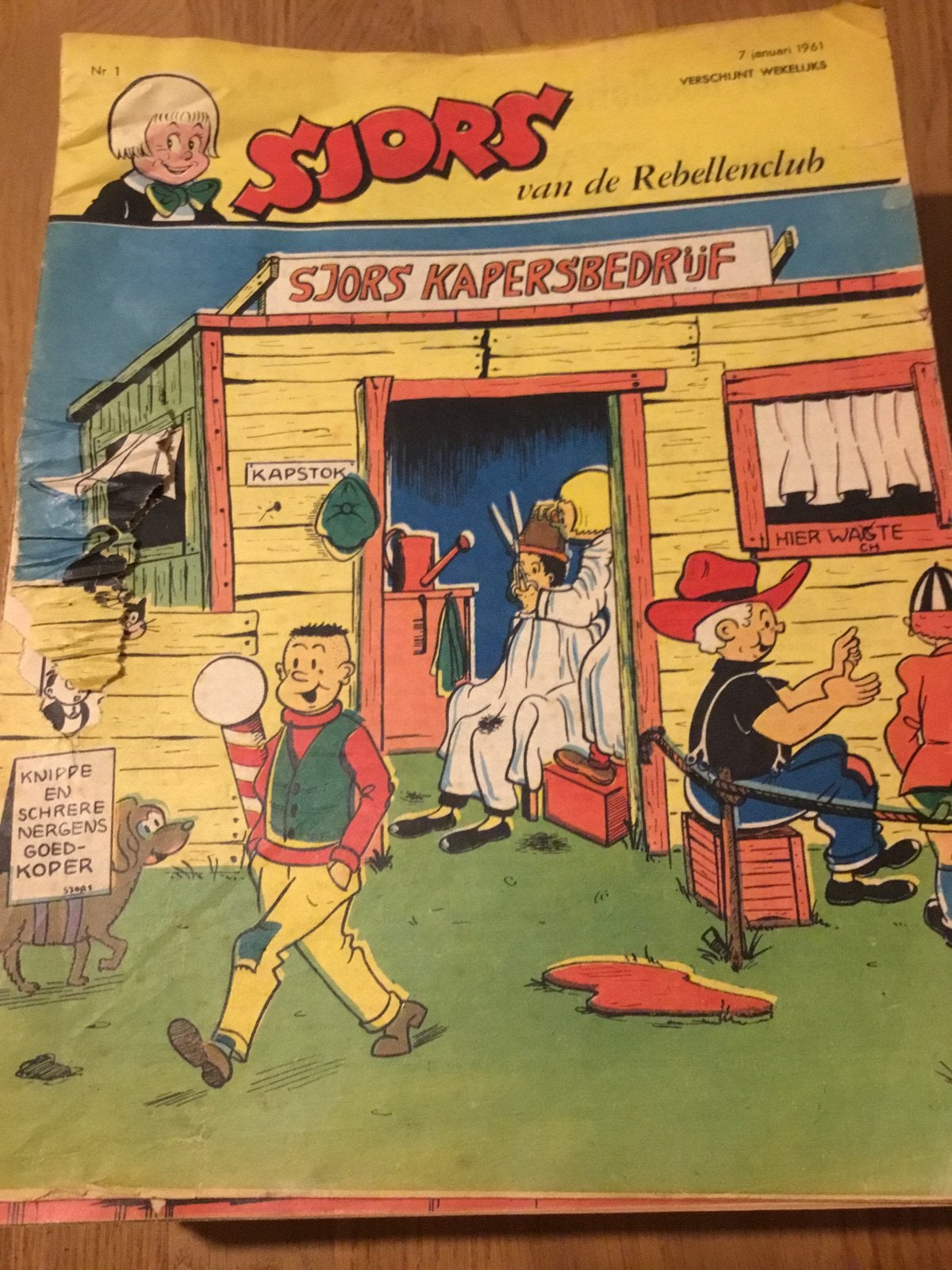 Sjors van de rebellenclub, Boeken, Stripboeken, Eén stripboek, Ophalen, Zo goed als nieuw