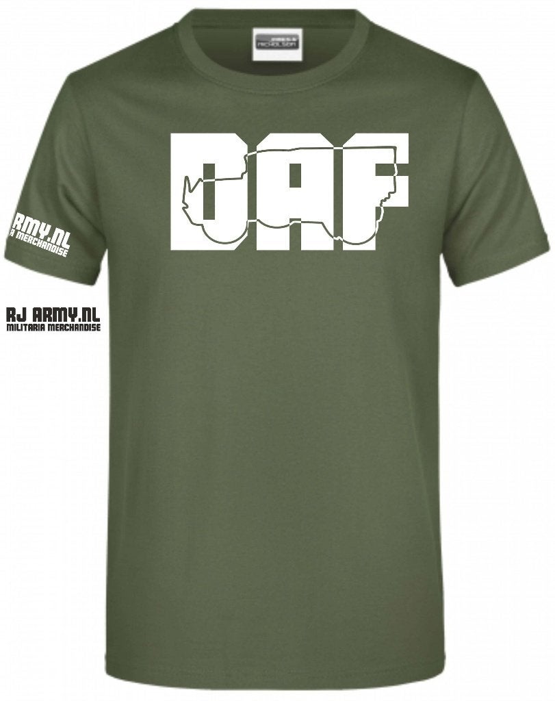 DAF YA 126 tekst DAF, Verzamelen, Militaria | Algemeen, Ophalen of Verzenden, Overige soorten, Overige gebieden, Kleding of Schoenen