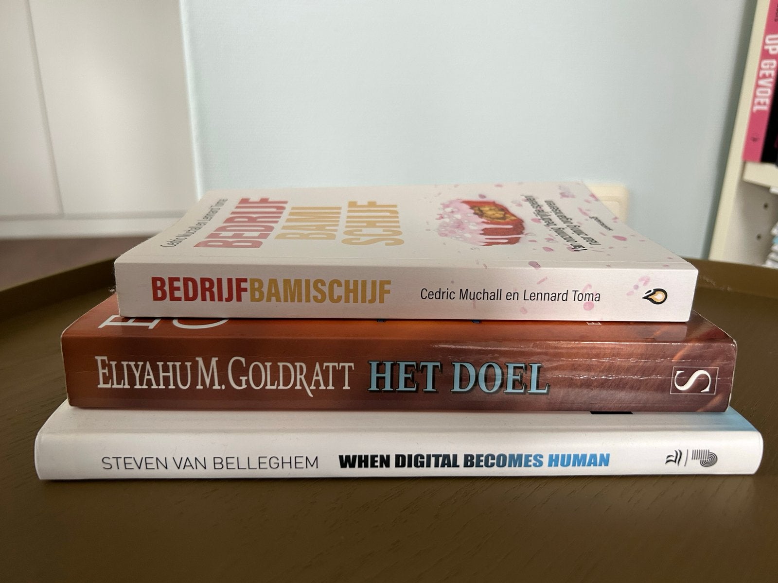 Management Boeken: Bedrijf Bamischijf, Het Doel, When Digita, Ophalen of Verzenden, Gelezen, Management