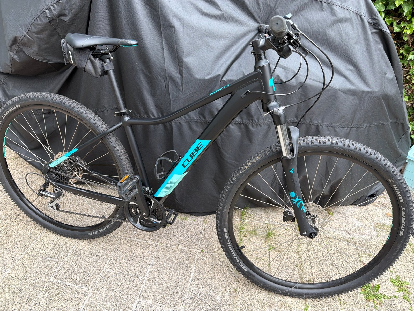 Cube Access EXC Mountainbike - Zwart/Turquoise, Overige merken, 28 inch, Ophalen of Verzenden, Meer dan 20 versnellingen