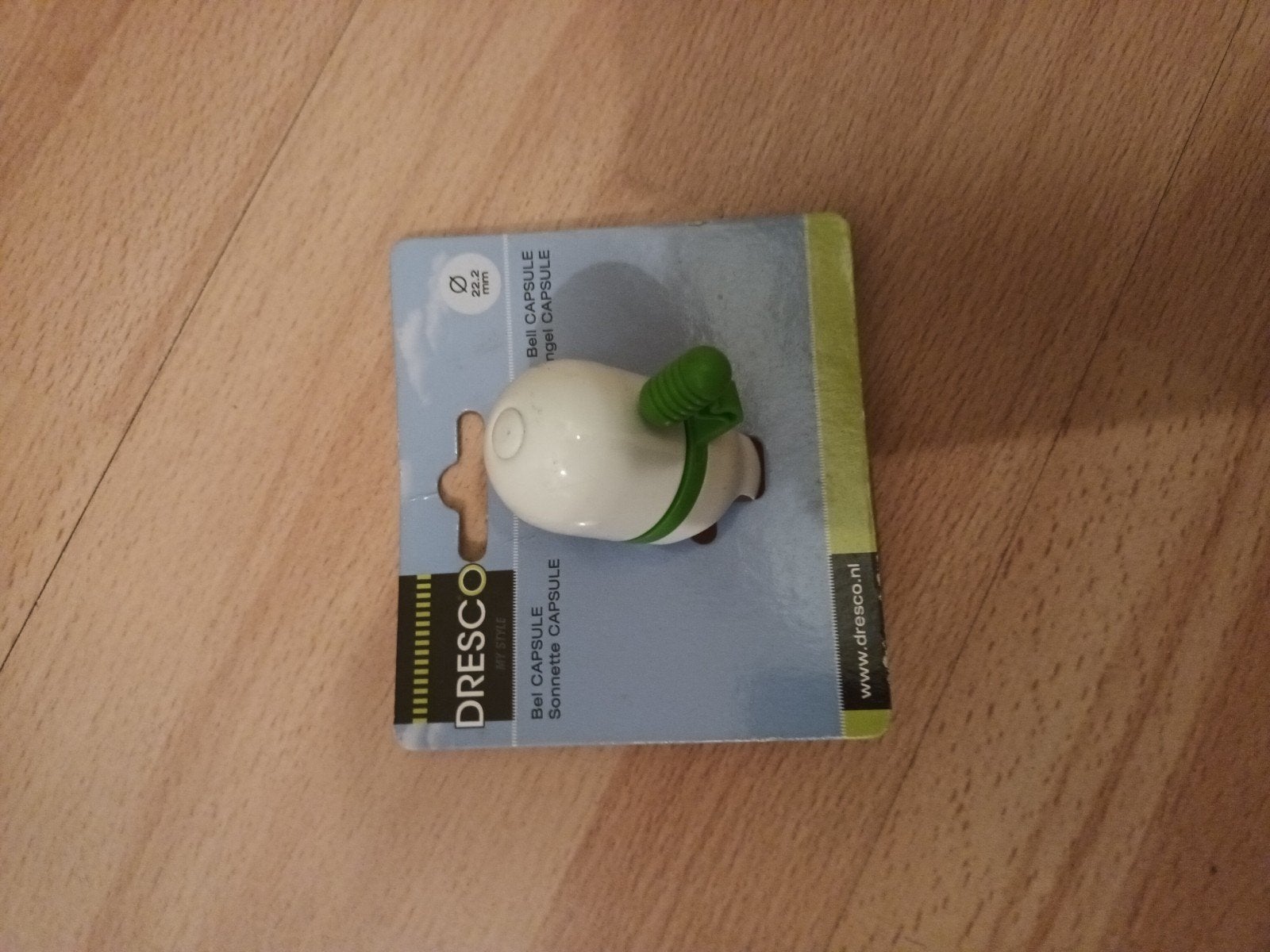 partij dresco fietsbel capsule wit - Nieuw in verpakking, Ophalen of Verzenden, Nieuw