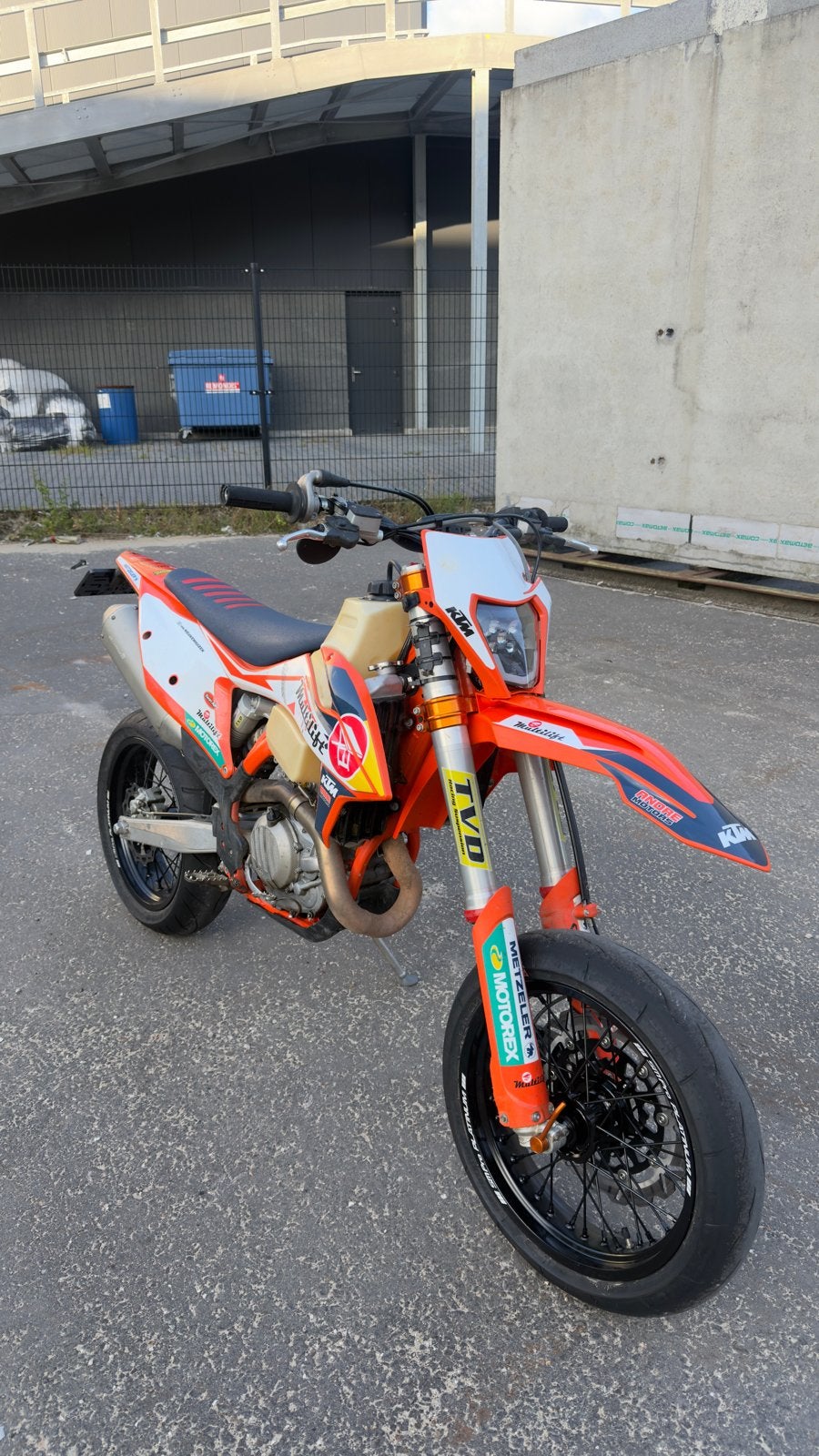 KTM 500 EXC-F Six Days 2022 Supermoto - 163 uur - 7675 km, Motoren, Motorrijbewijs A, Gebruikt, Particulier, Meer dan 35 kW