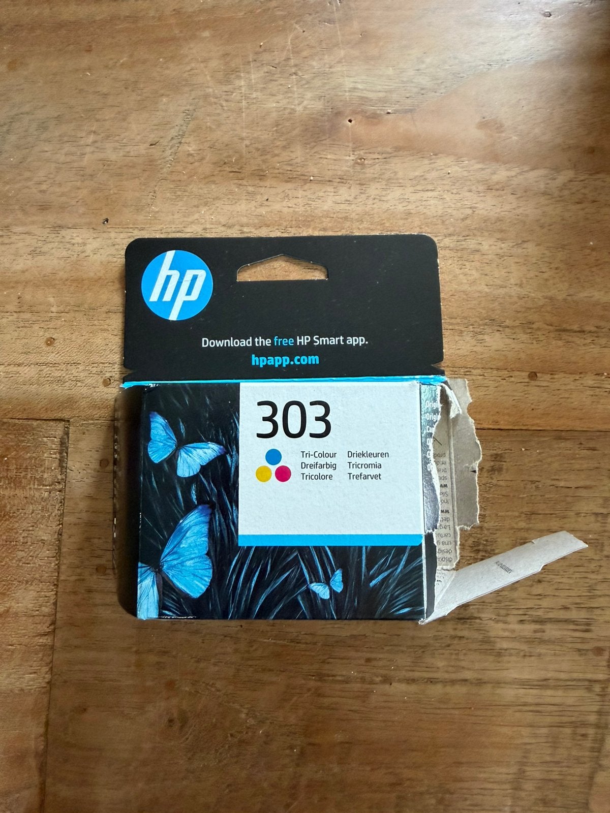 HP inkt 303 inktcartridge kleur, Verzenden, Zo goed als nieuw