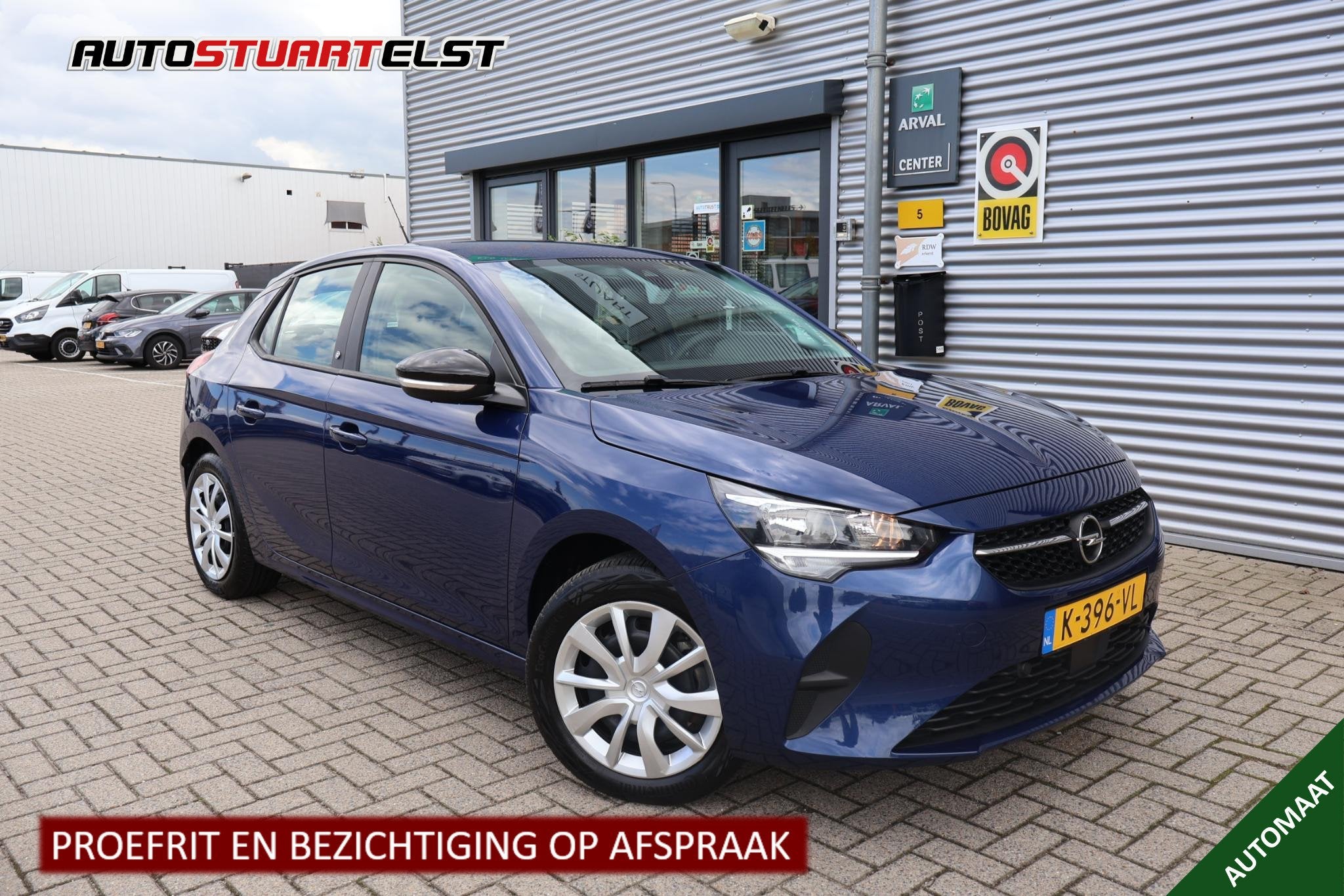 Opel Corsa-e Edition 50 kWh SOH91% | 1e Eigenaar | Dealer On, Gebruikt, Blauw, Origineel Nederlands, Grijs