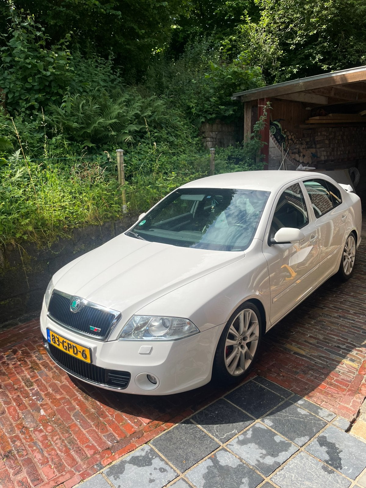 Skoda Octavia 2.0 Tfsi RS 147KW 2008 Wit, 4 cilinders, 1984 cc, Wit, Origineel Nederlands