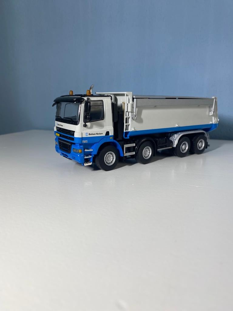 Ballast Nedam DAF CF 8x4 kipper WSI, Hobby en Vrije tijd, Modelauto's | 1:50, Nieuw, Bus of Vrachtwagen, Wsi, Verzenden
