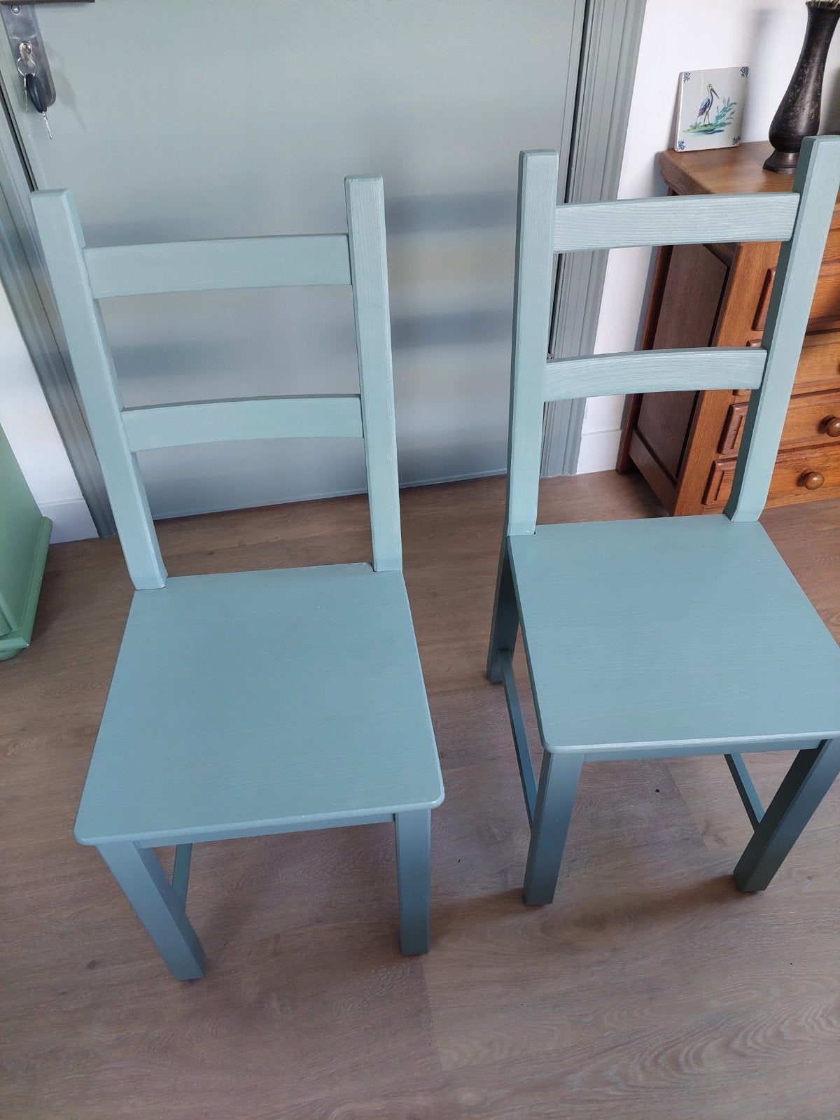 2 Ikea stoelen, Huis en Inrichting, Stoelen, Ophalen, Gebruikt, Twee, Overige kleuren