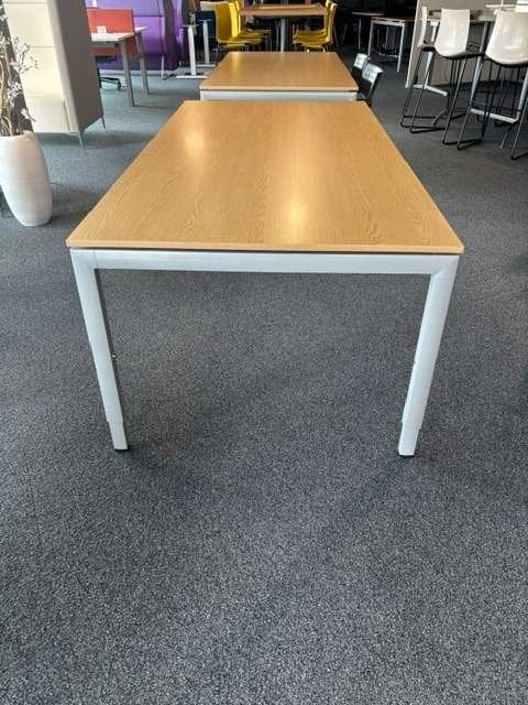 Tafels Drentea 200x100cm hoogte verstelbaar, Niet ingevuld, Gebruikt, 100 tot 150 cm, Niet ingevuld