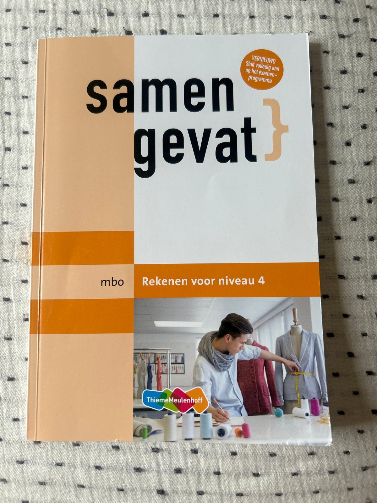 Samengevat Rekenen voor niveau 4 MBO - Thiememeulenhoff, Ophalen of Verzenden, Beta, Zo goed als nieuw, MBO