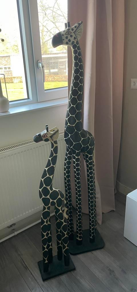 Decoratieve Giraffen, Huis en Inrichting, Woonaccessoires | Overige, Ophalen, Zo goed als nieuw