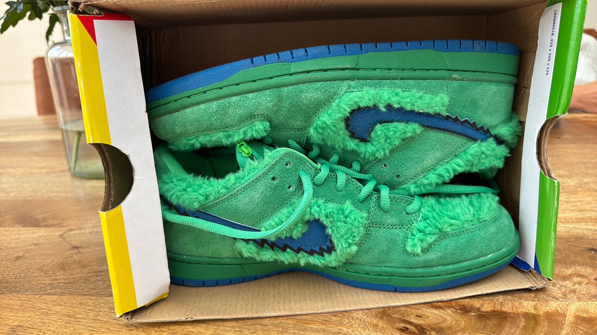 Nike SB Dunk Low Grateful Dead groen 46, Overige kleuren, Nieuw, Ophalen of Verzenden, Sneakers of Gympen