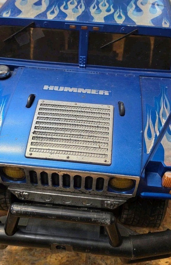 Nikko Hummer radiografisch bestuurbare auto - opknapper, Elektro, Gebruikt, Auto offroad, Ophalen of Verzenden
