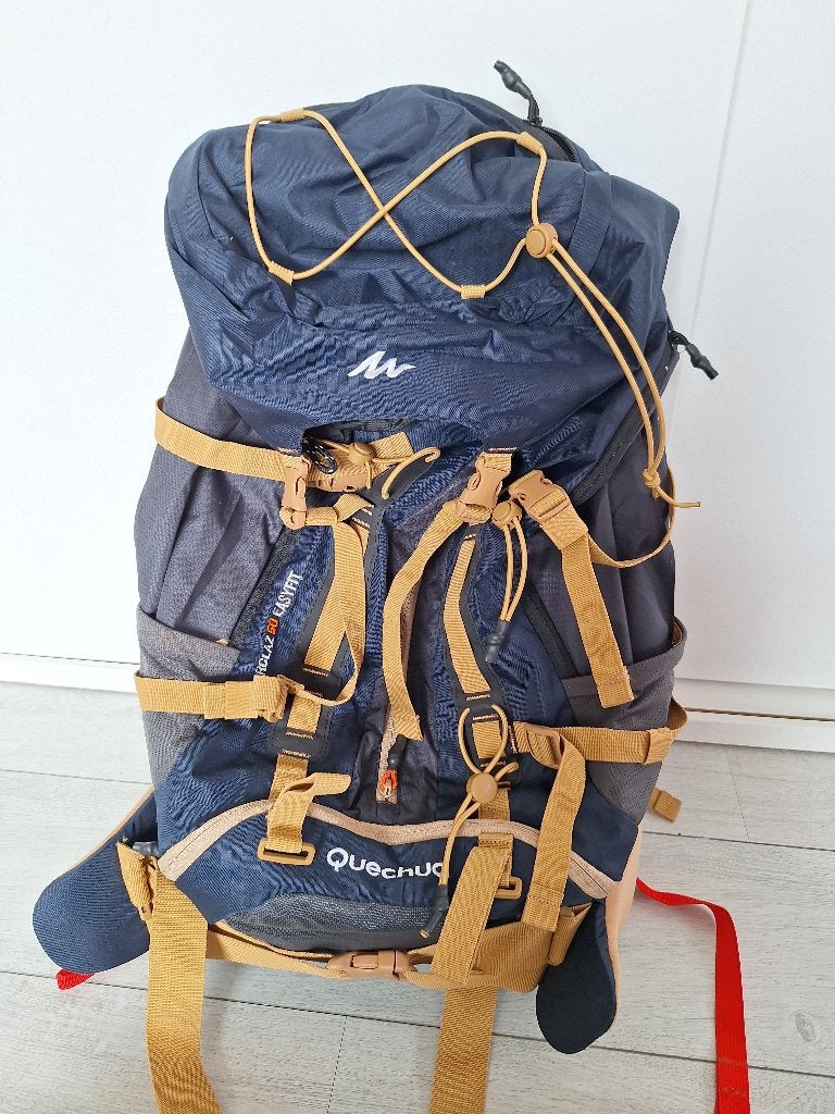 Quechua forclaz backpack easyfit 50l, Ophalen, Zo goed als nieuw, Overige merken