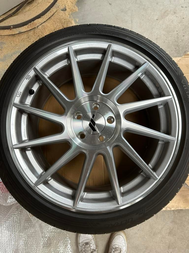 JR- Wheels, Ophalen, Velg(en), Nieuw, 17 inch