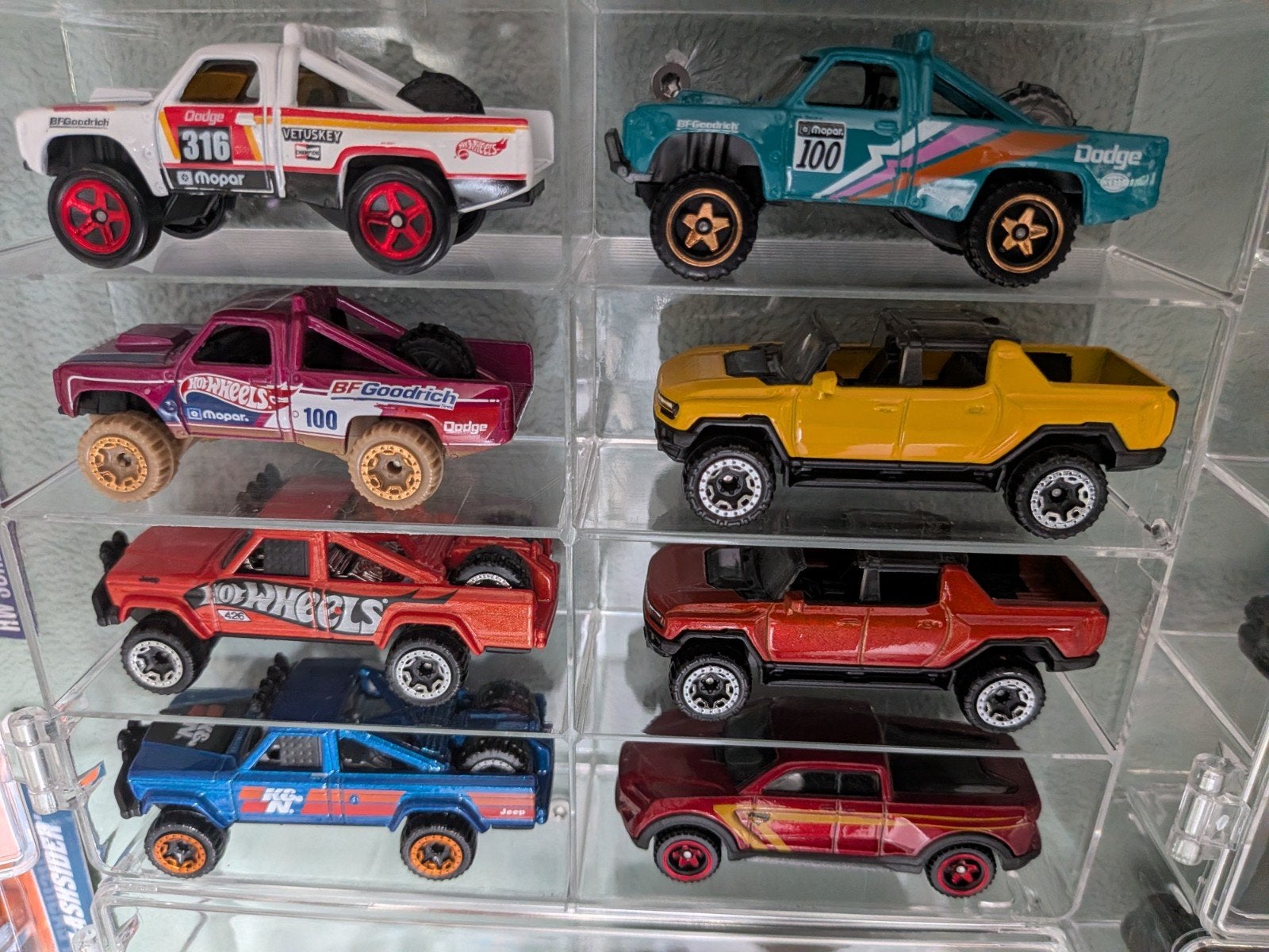 Hotwheels pickups, Ophalen of Verzenden, Auto