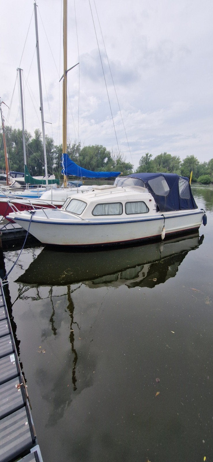 Waterland 700 vetus motor, Watersport en Boten, Motorboten en Motorjachten, Ophalen, Gebruikt, Diesel, Waterland