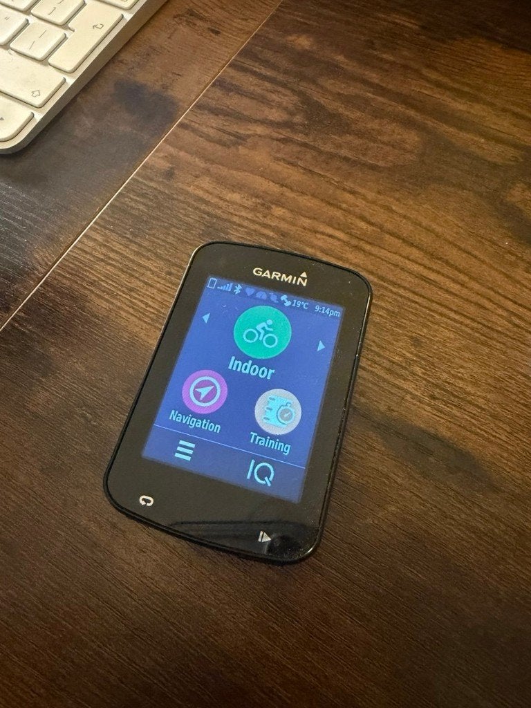 Garmin Edge 820 fietscomputer + stuurhouder, Ophalen of Verzenden, Draadloos, Gebruikt