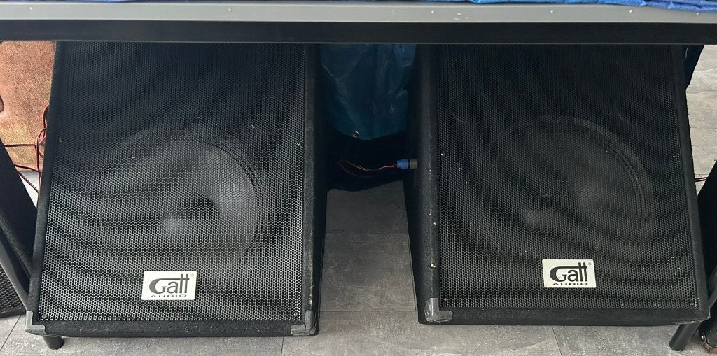 GATT Audio monitoren (set van 2), Gebruikt, Overige typen, Ophalen, 150 watt of meer