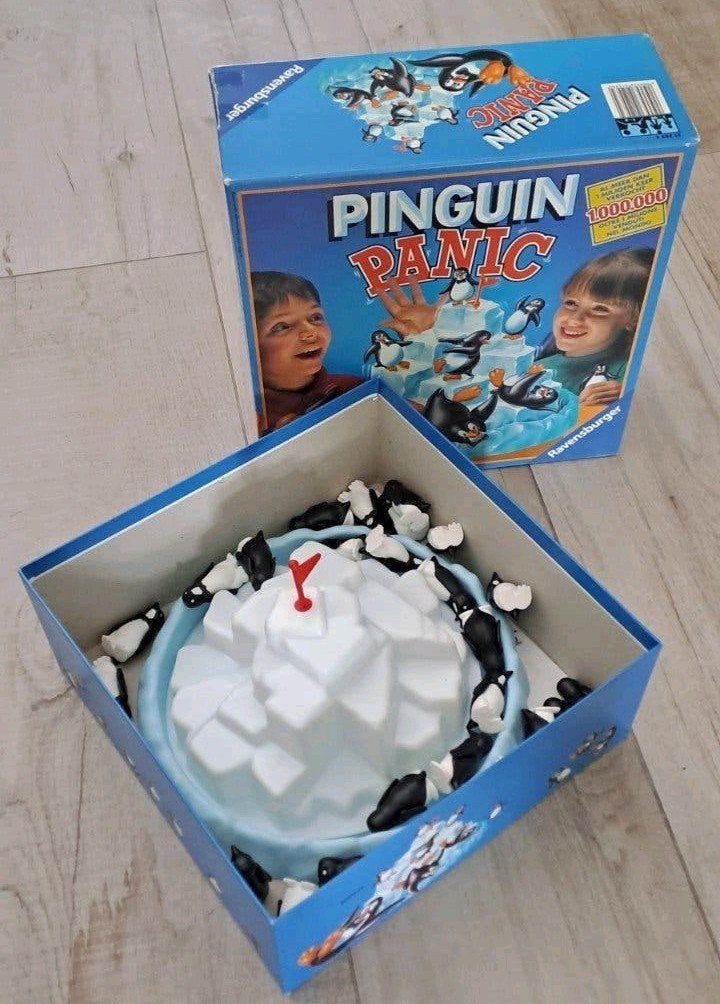 Zo leuk dit spel! Pinguin Panic/Ravensburger, Ophalen of Verzenden, Zo goed als nieuw