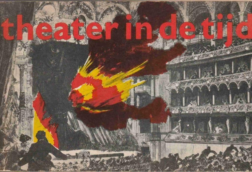 Theater In De Tijd - Boekenweek 1967, Ophalen of Verzenden, Zo goed als nieuw, Hans Keller en Daniël de Lange