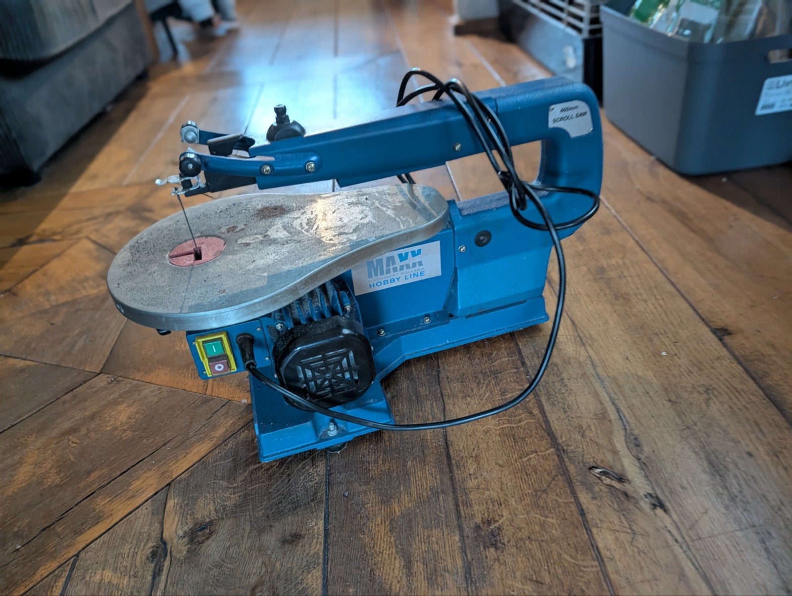 MAXX FZ 130 Figuurzaag - 400mm Scroll Saw, Minder dan 30 mm, Gebruikt, MAXX, Ophalen of Verzenden