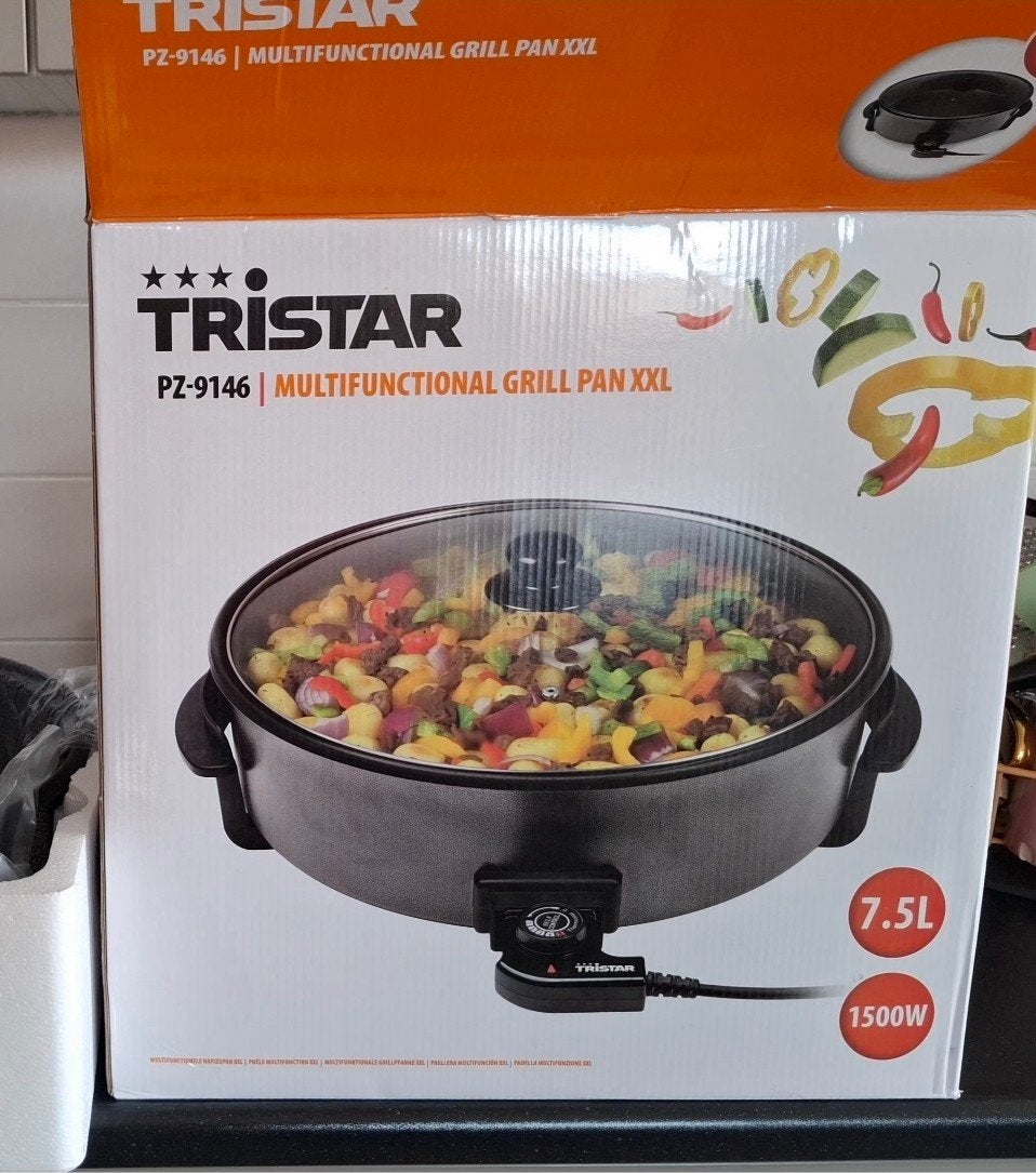 Tristar Elektrische Pan - Ø 40 cm - Hapjepan, Ophalen of Verzenden, Nieuw