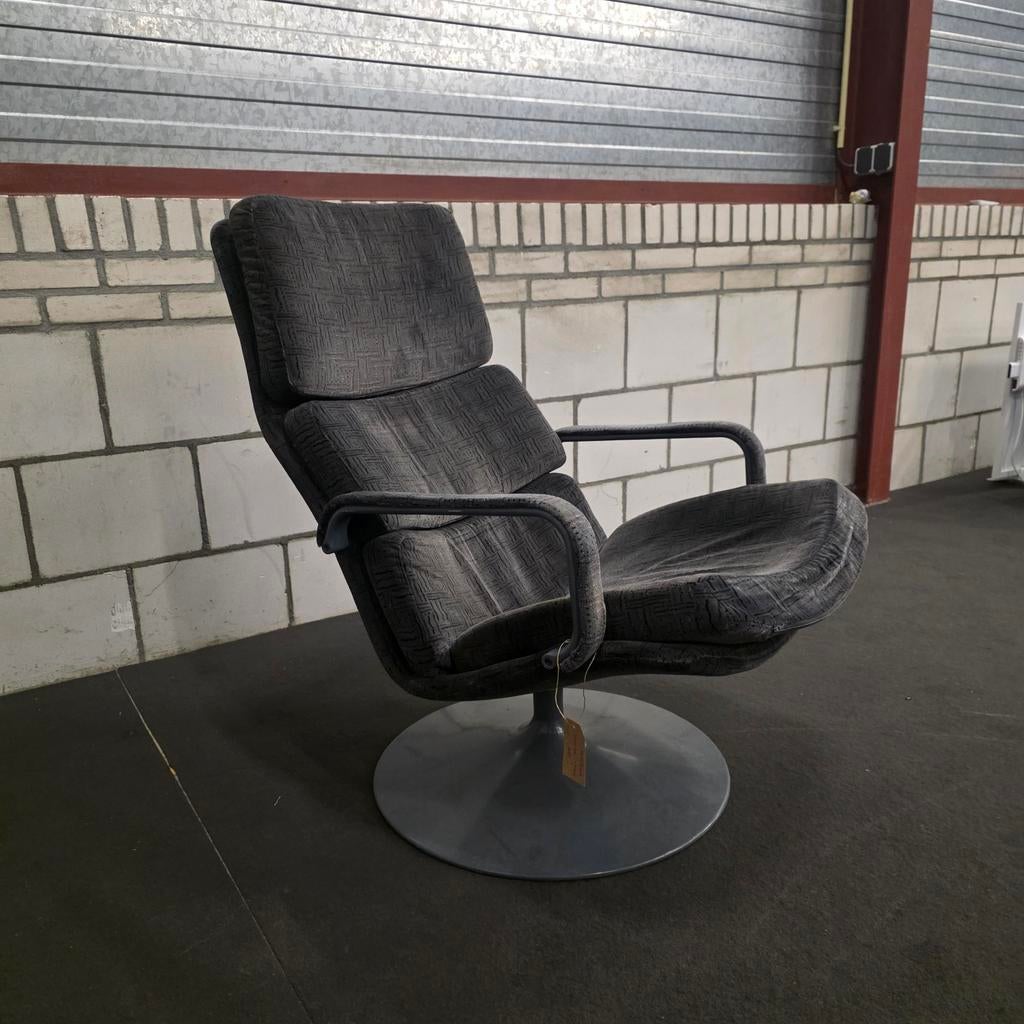 Artifort F182  Draaifauteuil - Geoffrey Harcourt, Huis en Inrichting, Fauteuils, Ophalen