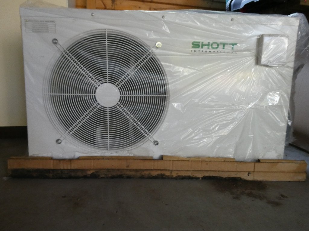 warmtepomp zwembad, Tuin en Terras, Ophalen, Zo goed als nieuw, Verwarming
