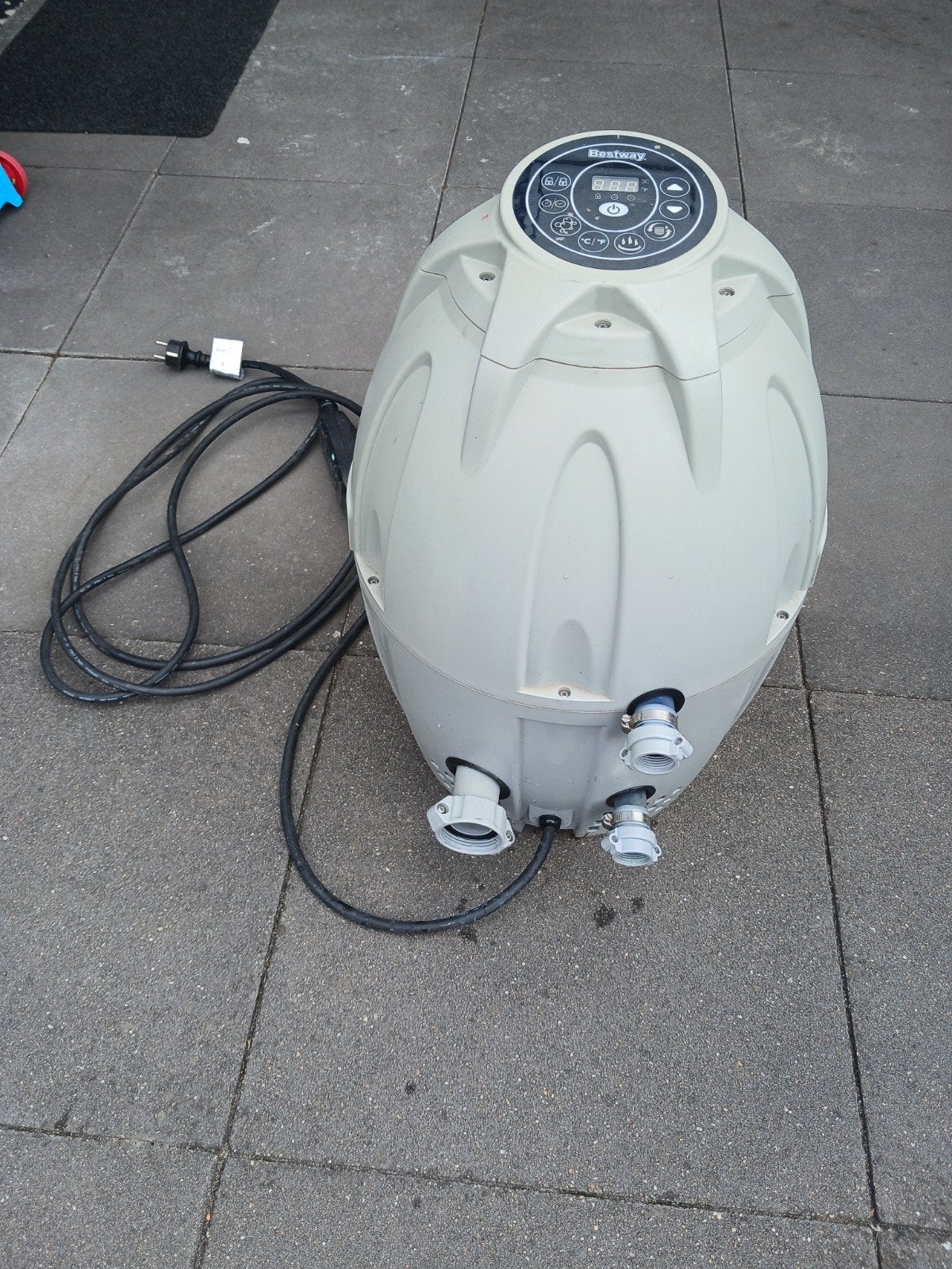 bestway lay z spa pomp, Gebruikt, Minder dan 80 cm, Rond, Ophalen of Verzenden