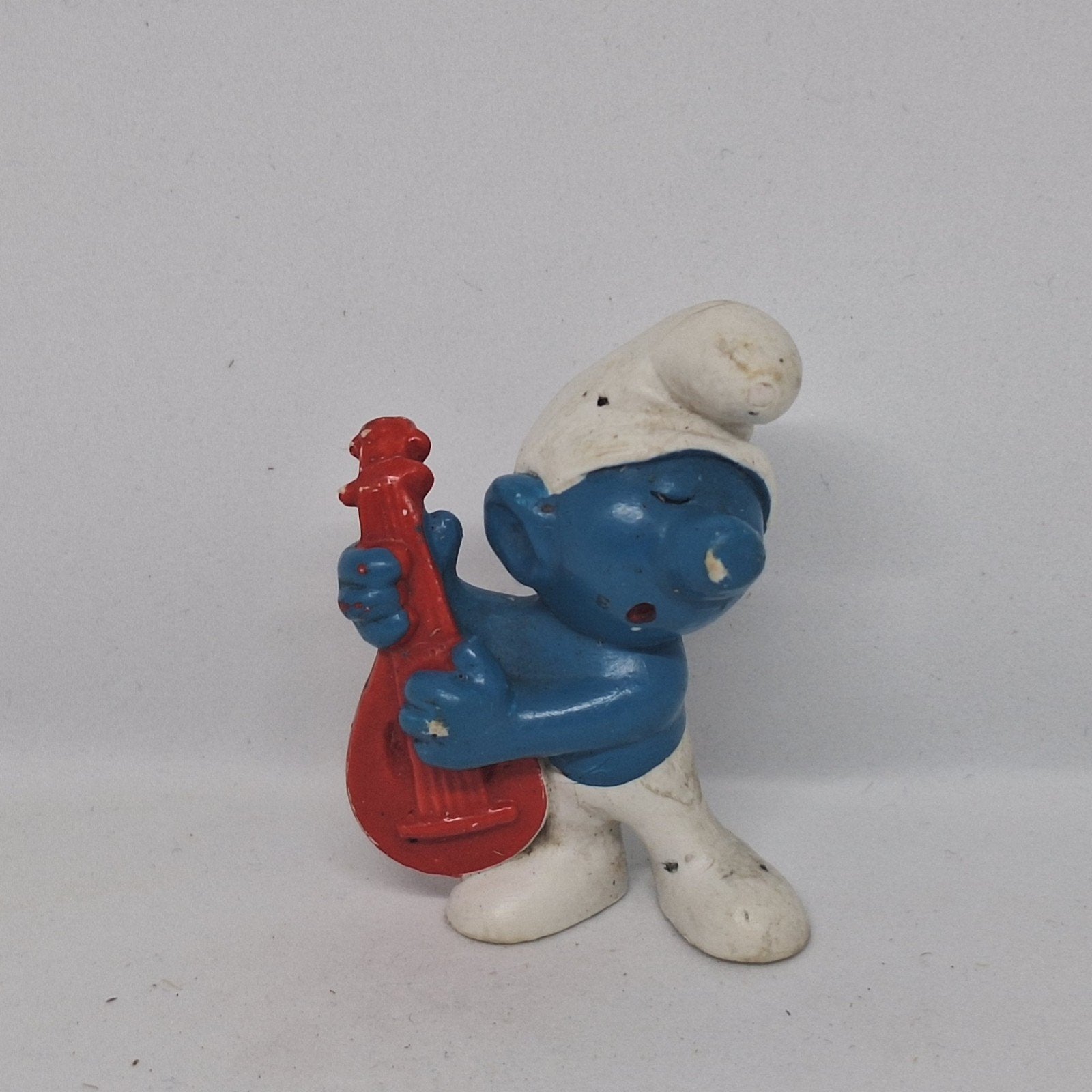 Smurf met rode luit 20013, Verzamelen, Smurfen, Ophalen of Verzenden, Verschillende Smurfen