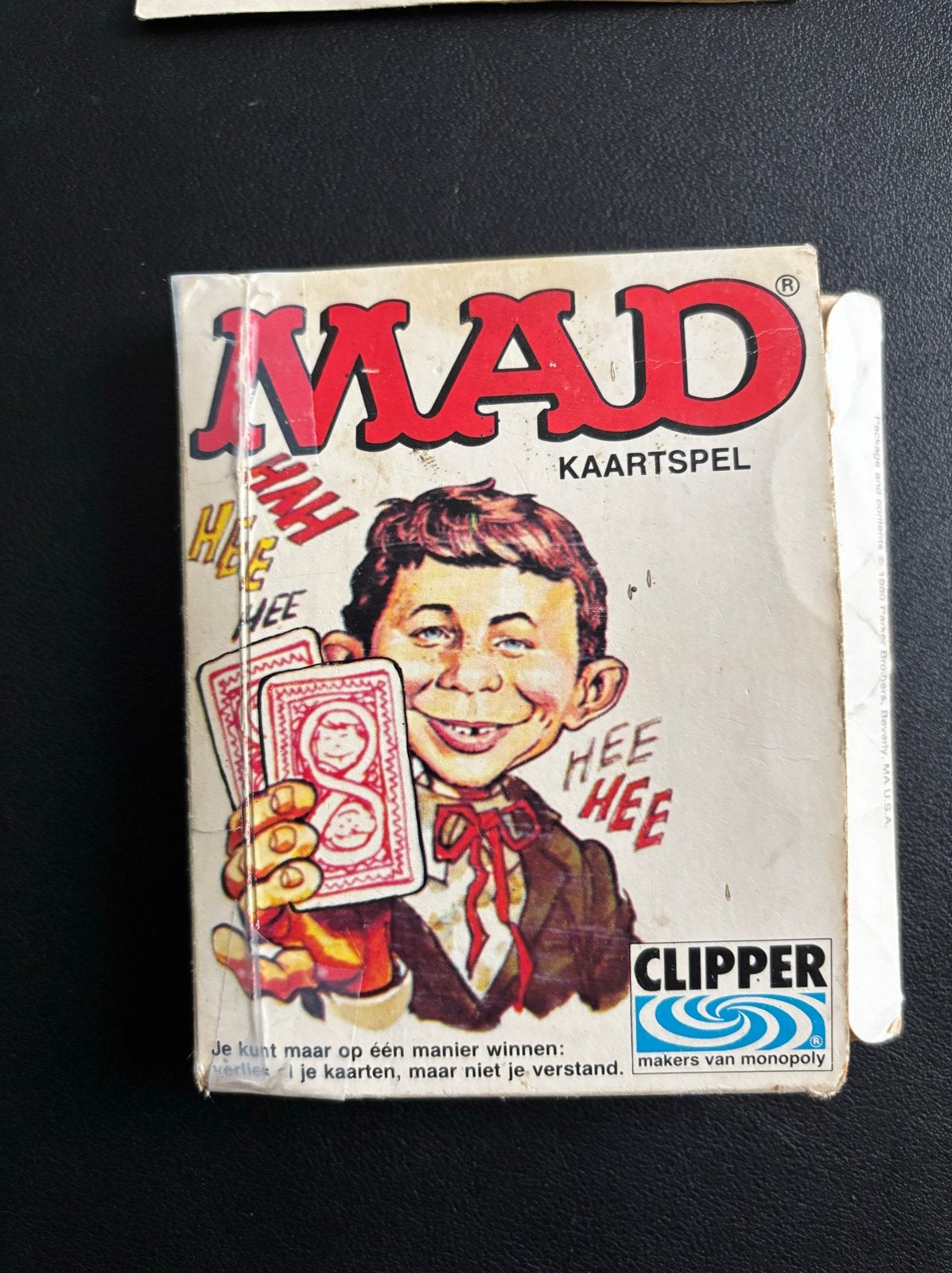 Vintage MAD Kaartspel - Compleet met Handleiding, Hobby en Vrije tijd, Gezelschapsspellen | Kaartspellen, Ophalen of Verzenden