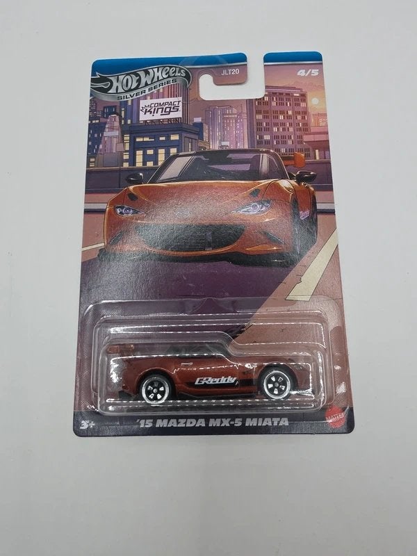 Hot Wheels Silver Series ’15 Mazda MX-5 Miata 4/5 – Nieuw, Hot Wheels, Nieuw, Ophalen of Verzenden, Hot Wheels