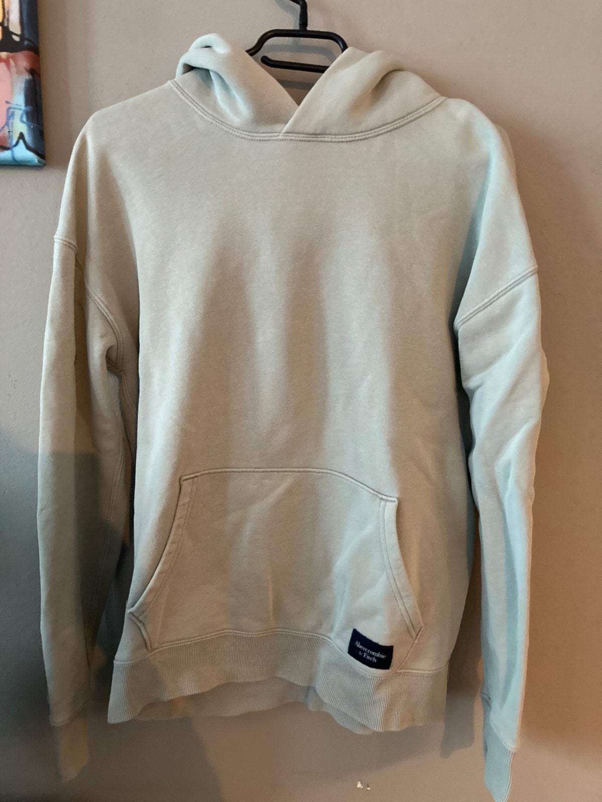 Abercrombie & Fitch hoodie maat S, Ophalen of Verzenden, Gedragen, Maat 46 (S) of kleiner, Grijs