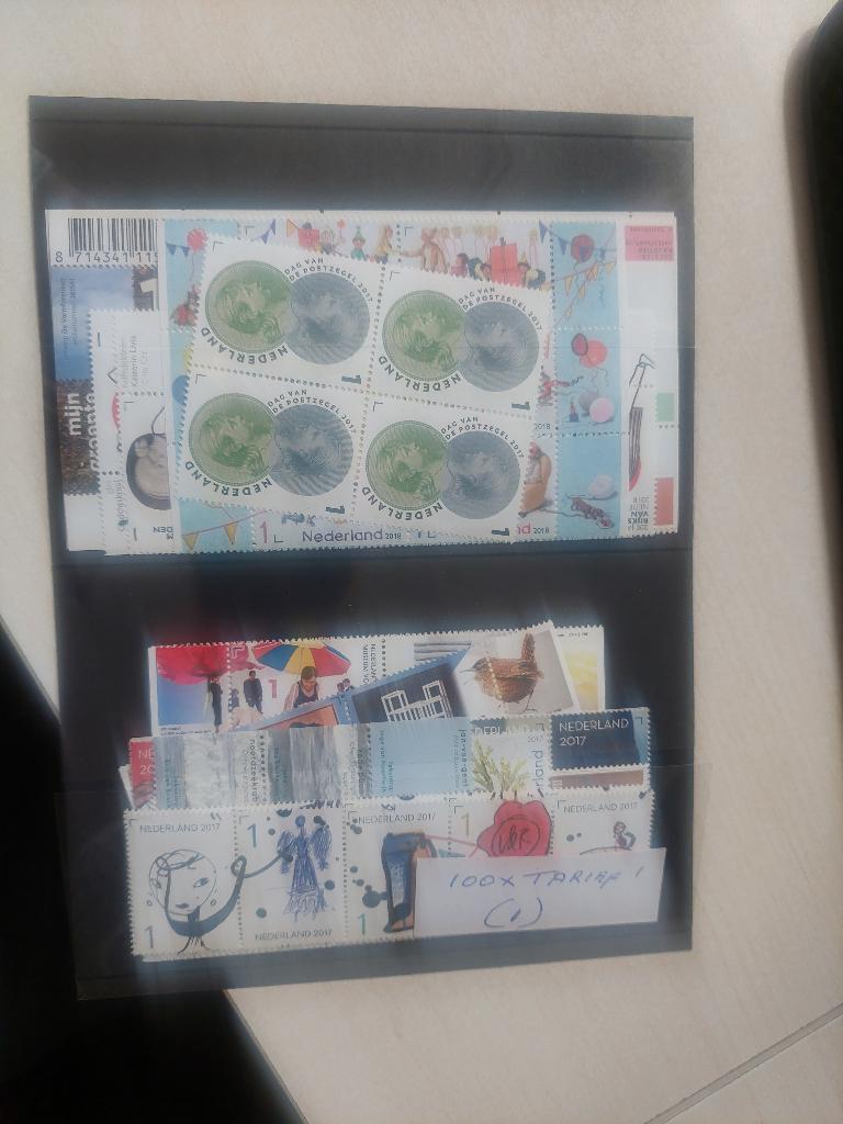 Fra 100x Tarief 1  zie scan, Ophalen of Verzenden, Postfris