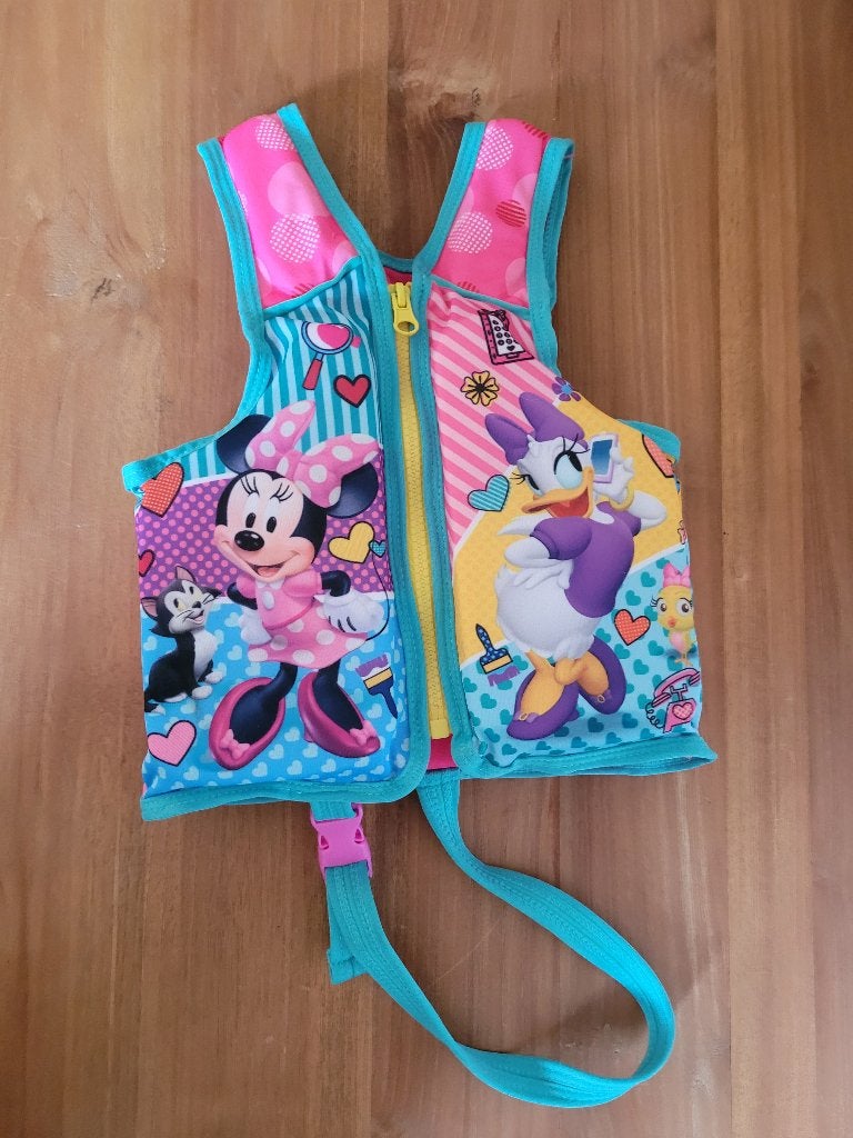 Zwem / Drijfvest Disney 14-20 kg. 1½ – 3Jr, One size, Ophalen of Verzenden, Zo goed als nieuw, Zwem-accessoire