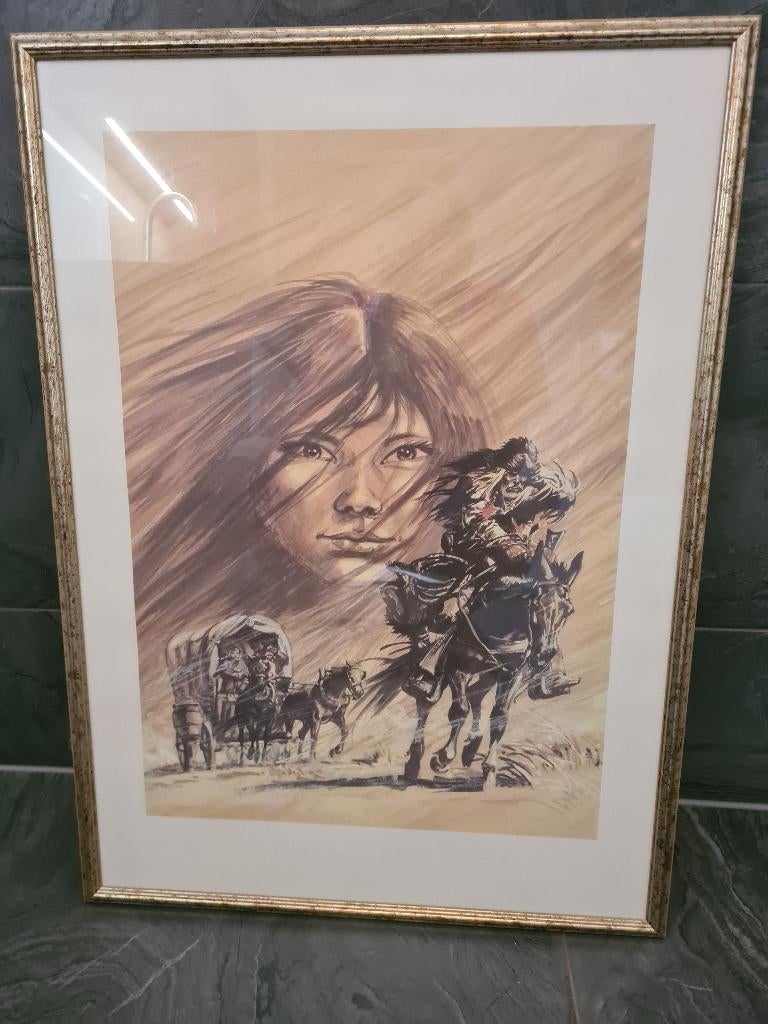 Tekening  Derib, Ophalen