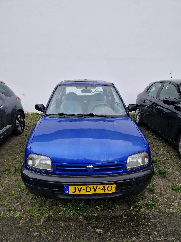 Nissan Micra 1.0 E 16V E2 1995 Blauw, Voorwielaandrijving, 4 cilinders, Blauw, Origineel Nederlands
