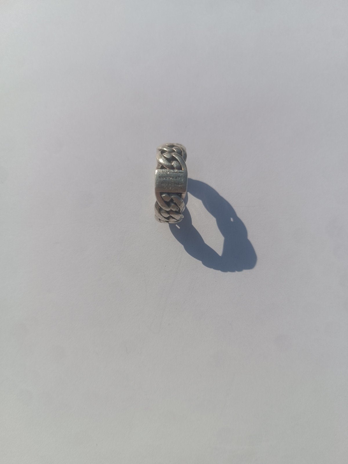 Buddha to Buddha Zilveren ring - Maat 17 tot 18, Sieraden, Tassen en Uiterlijk, Ringen, Ophalen, Gebruikt, 17 tot 18, Dame of Heer