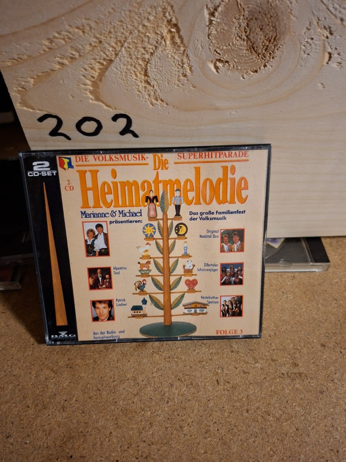 Die Heimatmelodie - Superhitparade (2 CD-set), Ophalen of Verzenden, Gebruikt, Verzamelalbum, Inclusief doosje